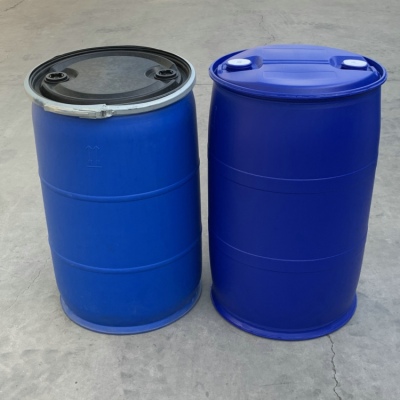 200升塑料桶蓝色200L塑胶桶双环200KG塑料桶
