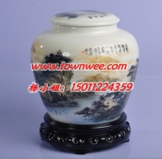 北京陶瓷定做，高档茶叶罐，定做陶瓷看盘，陶瓷大花瓶，陶瓷茶叶