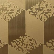 彩色不锈钢蚀蚀刻板可做KTV酒店走廊幕墙装饰