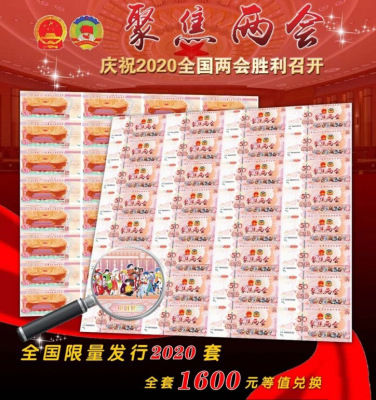 聚焦两会庆祝2020全国胜利召开32连体纪念