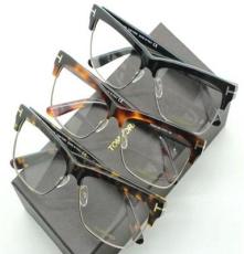 新款汤姆福特TF0233复古大框半框眼镜架批发 男女时尚板材光学眼镜架批发