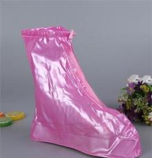 时尚防雨鞋套 男女加厚底PVC防水鞋套 儿童耐磨防滑雨靴套 厂家
