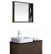 实木浴室柜厂家直销 储物浴室镜柜 新款卫浴柜 组合卫浴家具