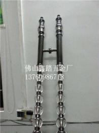 供應豪華酒店大門水晶玫瑰金拉手