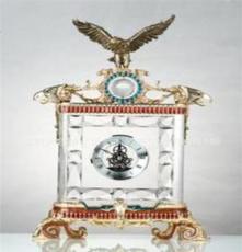 精美钟表摆件 罗比罗丹系列 收藏精品 水晶 珐琅彩精美摆件