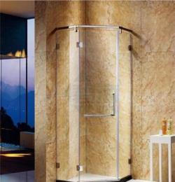 碧海定制方形淋浴房 一字形屏风隔断简易钢化玻璃移门式 厂家直销