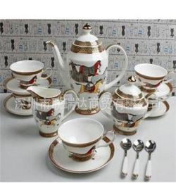 皇室骨瓷茶具厂家 长期供应 精致创意高档骨瓷茶具