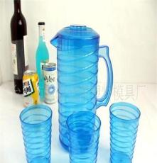 供应塑料冷水壶 一壶四杯 套装水壶 礼品水壶(图)