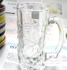 厂家大量啤酒杯 高档酒杯套装 玻璃杯 刻花杯 创意酒杯