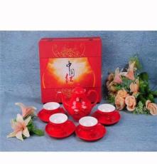 欢迎来电订购中国高档红茶具 质量可靠 款式新颖 骨瓷创意礼品瓷