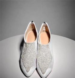 2014欧洲站春款专柜品质镂空水钻女鞋 优雅高端材质单鞋
