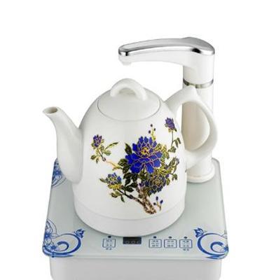 特诺星J301景德镇高档陶瓷壶电磁茶具二合一自动上水电热水壶