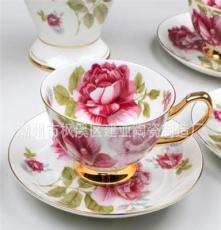 批发供应陶瓷花卉茶具/咖啡具 骨瓷 欧式 时尚咖啡/家居瓷器 餐具