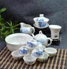 骨瓷茶具套装 陶瓷茶具 16头仿手绘茶具 花好月圆 礼盒装