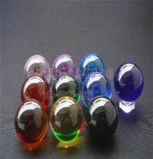 玻璃球 水晶彩色玻璃球 水晶装饰玻璃球 通透度高