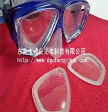 玻璃厂家供应800度 平光 近视潜水眼镜镜片玻璃