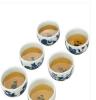 生产供应 正品青花瓷茶具配件 茶具工夫茶杯 潮州茶具品茗杯