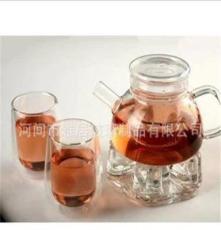 欧式全玻璃茶具套装 玻璃茶盘茶具套装 加厚玻璃 功夫茶具套装
