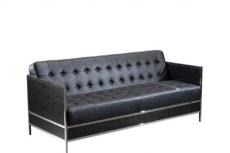 欧式时尚简单组合型不锈钢三人位沙发 -江门市最新供应