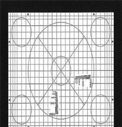 影像檢測測試卡EIAJ test chart I (ITE registrati