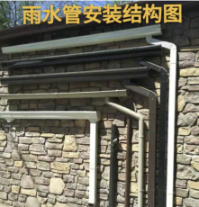 北京彩铝天沟厂家别墅屋檐天沟雨水槽排水沟