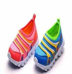 新款韩版春秋童鞋 镂空透气儿童鞋 网布鞋 可爱休闲运动男女童鞋