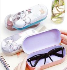 创意 韩国文具批发 优凡 活了一百万次的猫马口铁质眼镜盒（4款）