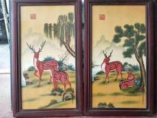 郎士寧瓷板畫歷年拍賣成交價和圖 片
