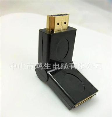 hdmi m/f 转接头 hdmi高清线连接 旋转头180度