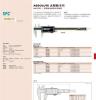 三丰太阳能卡尺500系列-无需电池或原点设置型 1.9mm杆