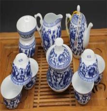 景德镇手绘陶瓷茶具批发定制加LOGO