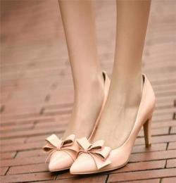 厂家直销 新款女鞋蝴蝶结时尚单鞋免费代理一件代发