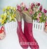 热销上海嘉尔路雨鞋套韩版时尚女士新款防滑保暖雨靴