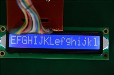 供应大字符LCD液晶屏 大字符蓝色液晶屏-深圳市最新供应
