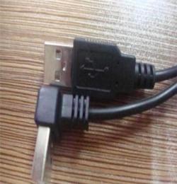 USB AM彎頭 TO AF CABLE USB轉接線（不帶編織）