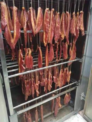 生产定制750型豆干烟熏炉 大型腊肉红肠 腊