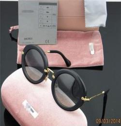 厂家直销男女通用款复古潮镜圆形太阳镜墨镜太阳眼镜1225