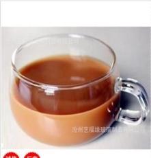 生产批发 耐热玻璃茶具 玻璃咖啡杯 花茶杯 带把玻璃水杯子 品杯