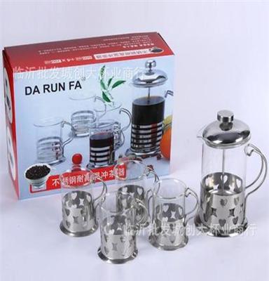 厂家直供！玻璃套杯 泡茶器 促销 礼品 可印字 印logo