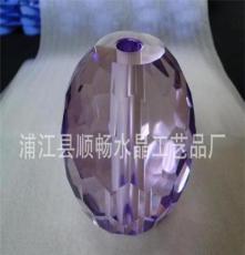 供应水晶球 水晶刻面球 可打孔 规格多 颜色多样 用于装饰装潢