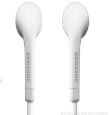 耳机厂家批发 三星i9220线控手机耳机 6U好声音卷包白色耳机