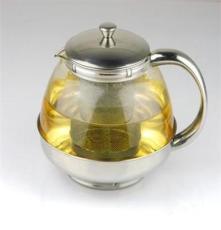 玻璃壶 太极壶  耐高温 花茶壶  带滤网泡茶壶 不锈钢茶壶 咖啡壶