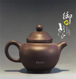 宜興紫砂壺 原礦紫泥 全手工 小品蓮子壺 廠價直銷