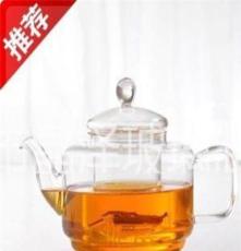 全新上市 耐熱保溫玻璃花草茶壺綠葉茶壺 功夫茶具 特價(jià)