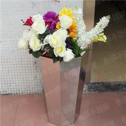 不锈钢花盆 八角形花器