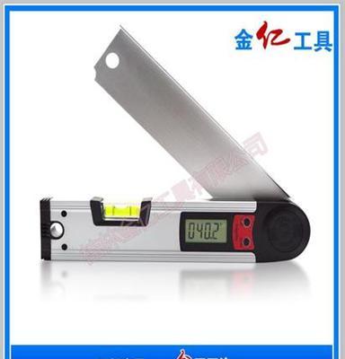 长时续航便携式铝合金量角仪 250mm低功耗DIY数显角度尺