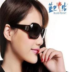 蓝色沸点女款太阳镜2014新款眼镜女 个性时尚防紫外线明星款墨镜