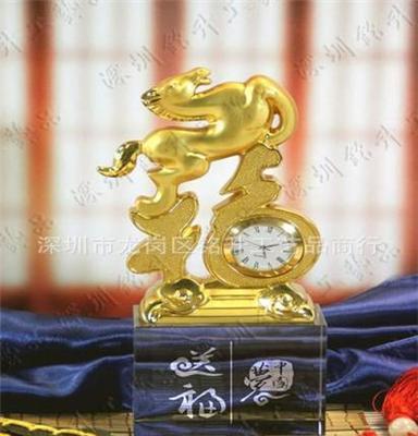 马年合金纪念品,公司年会礼品,答谢客户,供应商纪念品,马年送福