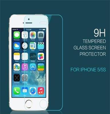 iPhone 5/5s手机钢化玻璃保护膜 0.3mm / 2.5D / 9H