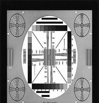 分辨率测试卡EIAJ test chart A (ITE resolution